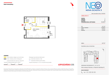 Mieszkanie w inwestycji: Neo Nova Ochota 3