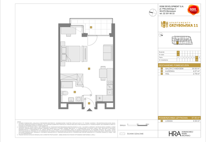 Mieszkanie w inwestycji: Apartamenty Grzybowska 11
