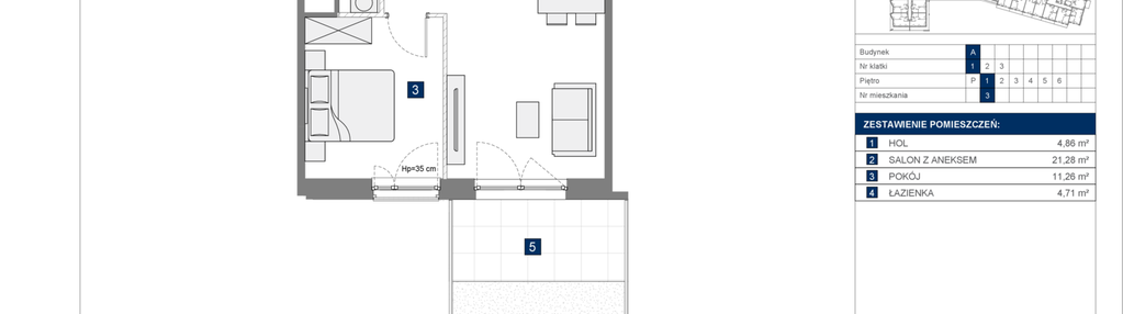 Mieszkanie w inwestycji: Osiedle przy Wielickiej