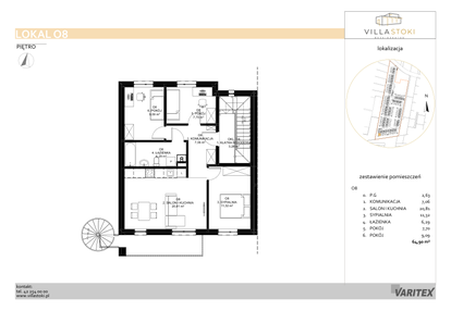 Mieszkanie w inwestycji: Villa Stoki Beskidzka 109