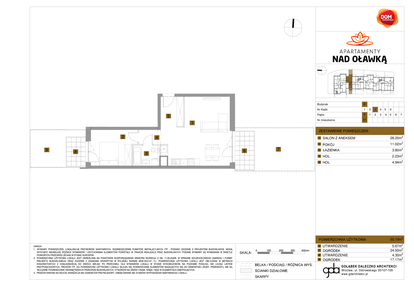 Mieszkanie w inwestycji: Apartamenty nad Oławką etap II