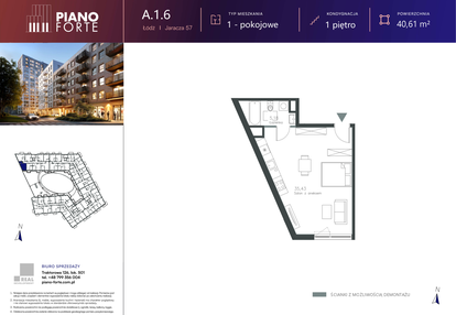 Mieszkanie w inwestycji: Piano