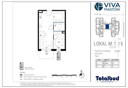 Mieszkanie w inwestycji: Viva Piastów