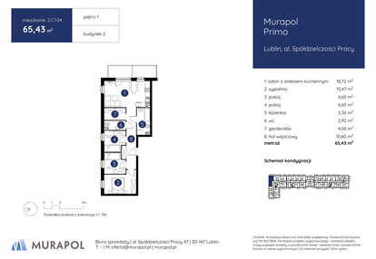 Mieszkanie w inwestycji: Murapol Primo