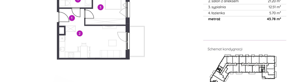 Mieszkanie w inwestycji: Murapol Osiedle Filo etap II