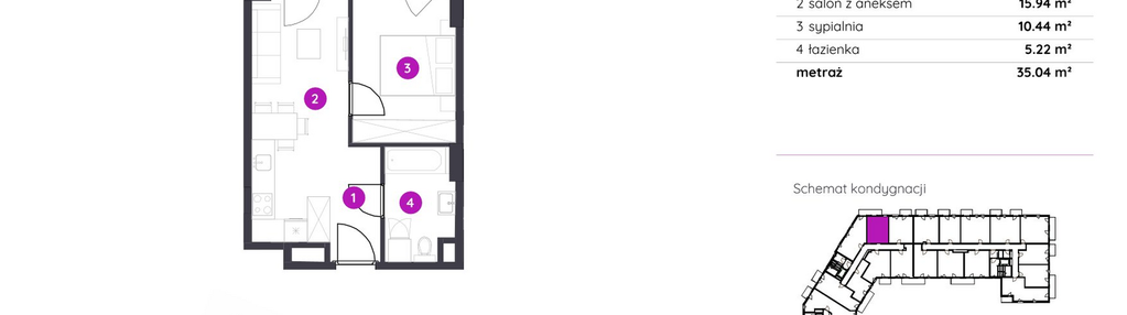 Mieszkanie w inwestycji: Murapol Osiedle Filo etap II