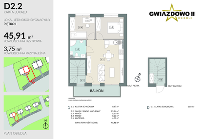 Mieszkanie w inwestycji: Gwiazdowo II