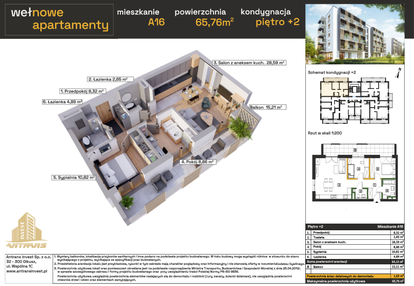 Mieszkanie w inwestycji: Osiedle Wełnowe Apartamenty