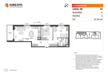 Mieszkanie w inwestycji: Przystań Brzeźno etap 1.2
