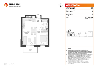 Mieszkanie w inwestycji: Osiedle Warszawska etap IV