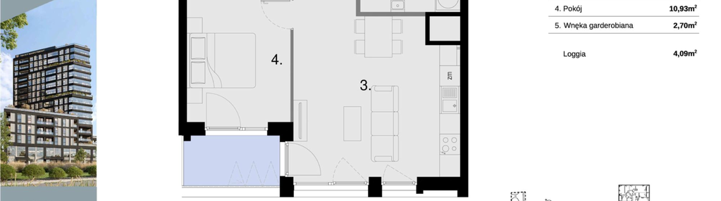Mieszkanie w inwestycji: Sky Trust etap II