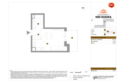 Mieszkanie w inwestycji: Apartamenty nad Oławką etap II