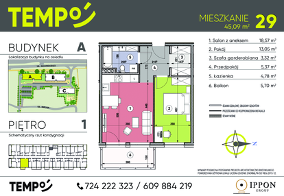 Mieszkanie w inwestycji: Osiedle TEMPO