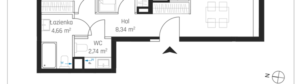 Mieszkanie w inwestycji: Nadmotławie Apartments etap I