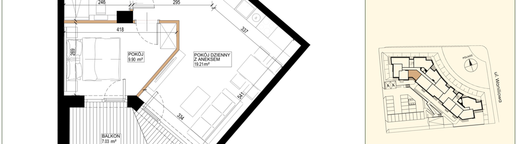 Mieszkanie w inwestycji: Waniliowa