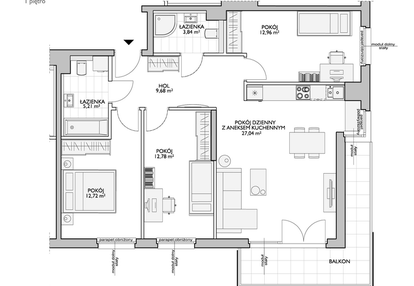 Mieszkanie w inwestycji: Wiszące Ogrody