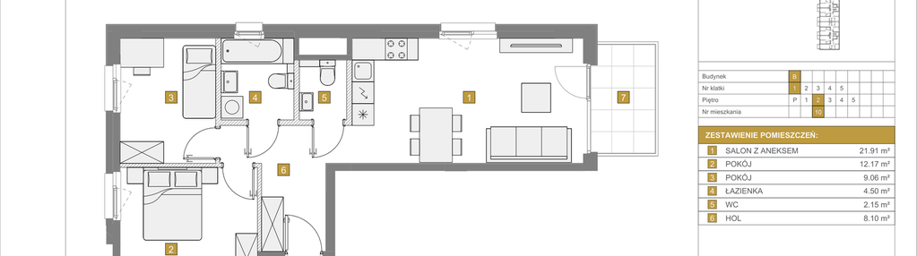 Mieszkanie w inwestycji: Apartamenty Beethovena