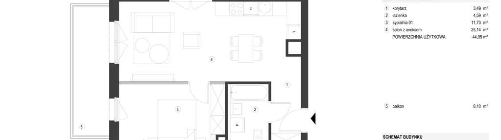 Mieszkanie w inwestycji: Smardzewska 8
