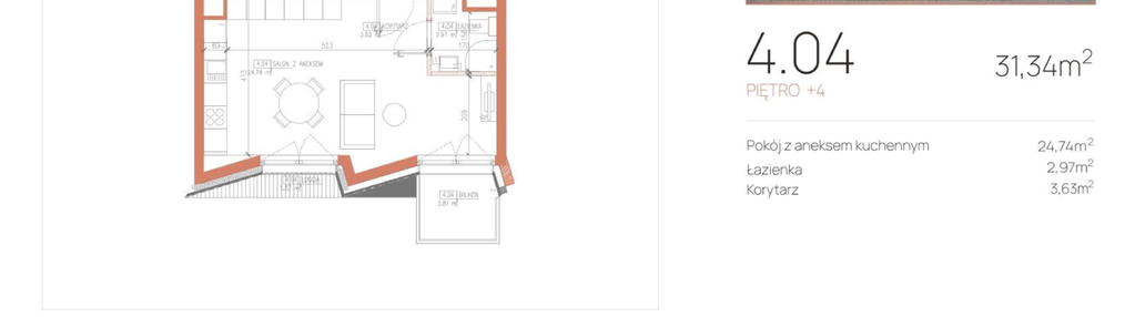 Mieszkanie w inwestycji: Na Wildzie