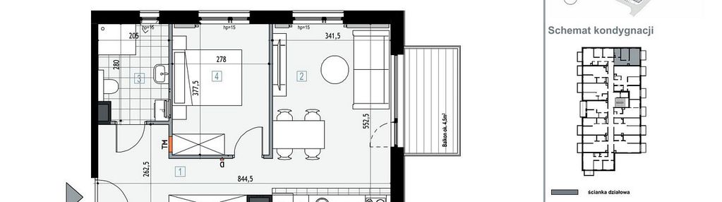 Mieszkanie w inwestycji: Apartamenty Kopernika