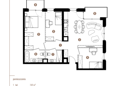 Mieszkanie w inwestycji: Apartamenty Reytana bud. F