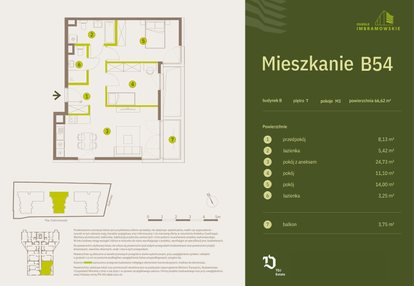 Mieszkanie w inwestycji: Osiedle Imbramowskie