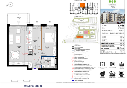 Mieszkanie w inwestycji: Kleszczewo Park - etap IV