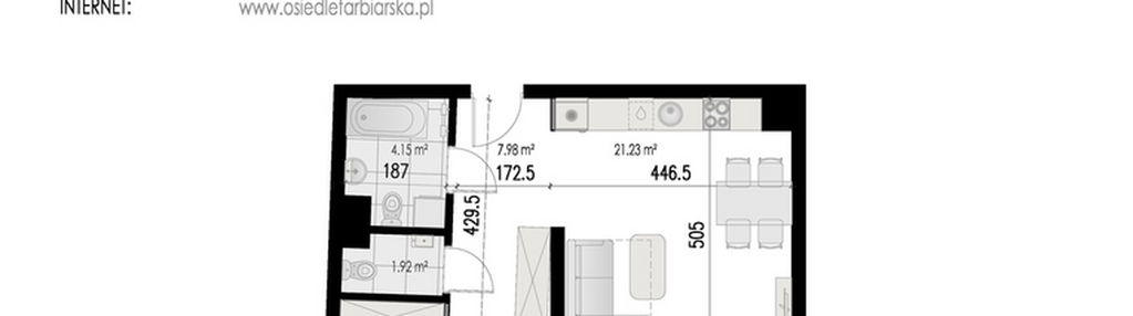 Mieszkanie w inwestycji: Osiedle Farbiarska