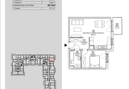 Mieszkanie w inwestycji: Naramowice Odnova