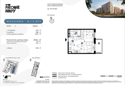 Mieszkanie w inwestycji: Nowe Promenady etap II