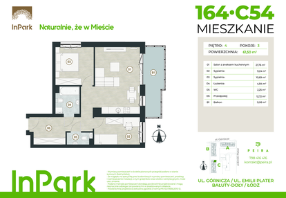 Mieszkanie w inwestycji: InPark