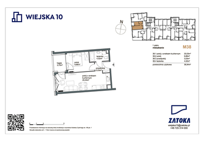 Mieszkanie w inwestycji: Wiejska 10