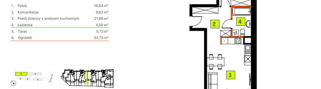 Mieszkanie w inwestycji: Osiedle BLASK - Etap I