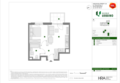 Mieszkanie w inwestycji: Osiedle Urbino etap 4.1