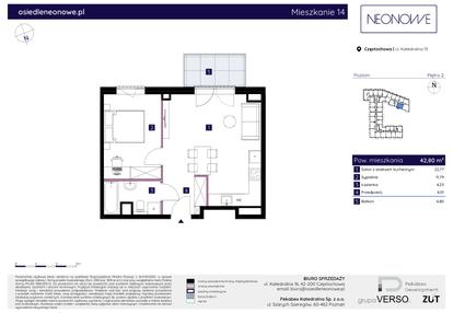 Mieszkanie w inwestycji: Osiedle Neonowe