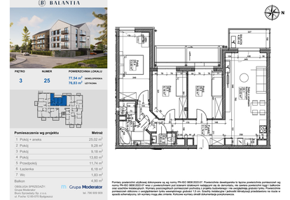 Mieszkanie w inwestycji: Balantia