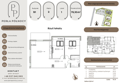Mieszkanie w inwestycji: Perła Północy etap 2
