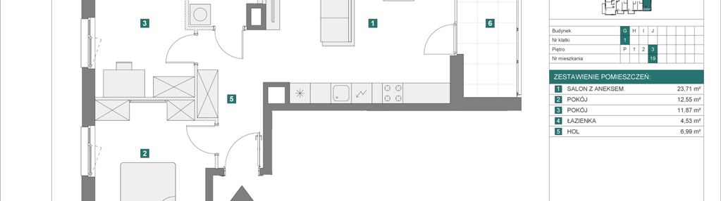 Mieszkanie w inwestycji: Apartamenty Myśliborska Park