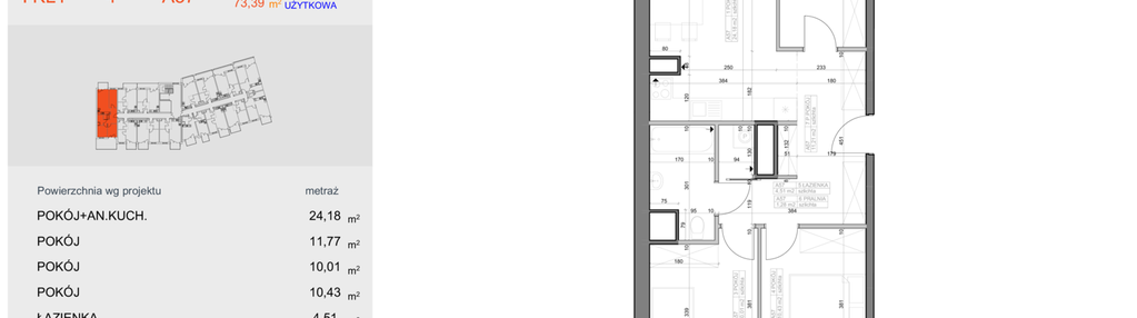 Mieszkanie w inwestycji: Industria etap I-A