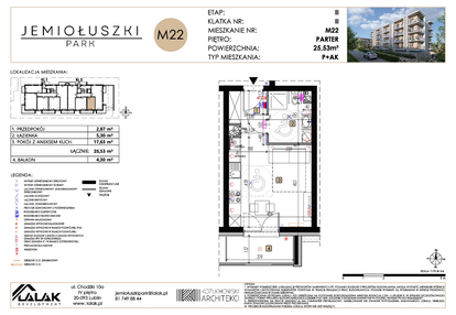 Mieszkanie w inwestycji: Jemiołuszki Park etap 2