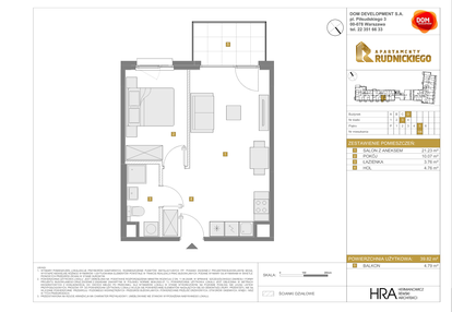 Mieszkanie w inwestycji: Apartamenty Rudnickiego