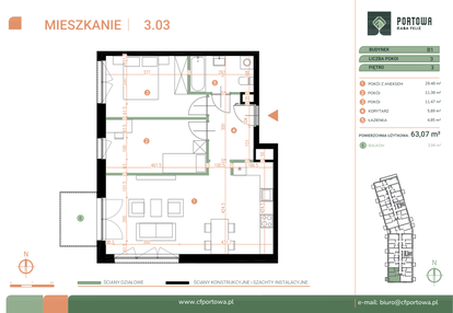 Mieszkanie w inwestycji: Casa Feliz Portowa II