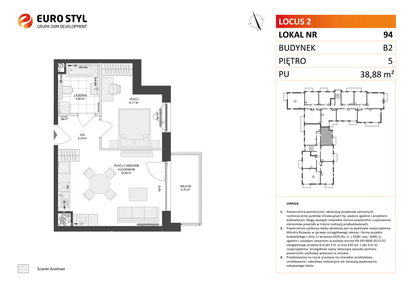 Mieszkanie w inwestycji: Locus 2 bud. B2