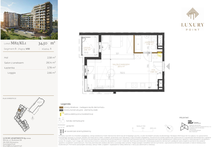 Mieszkanie w inwestycji: LUXURY POINT