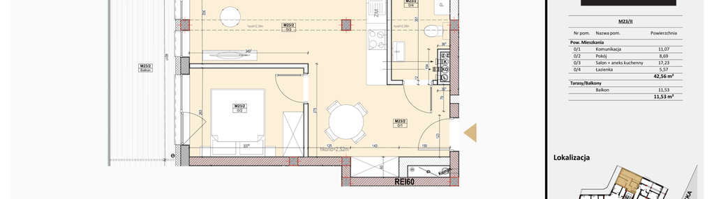 Mieszkanie w inwestycji: Przystań na Klifie