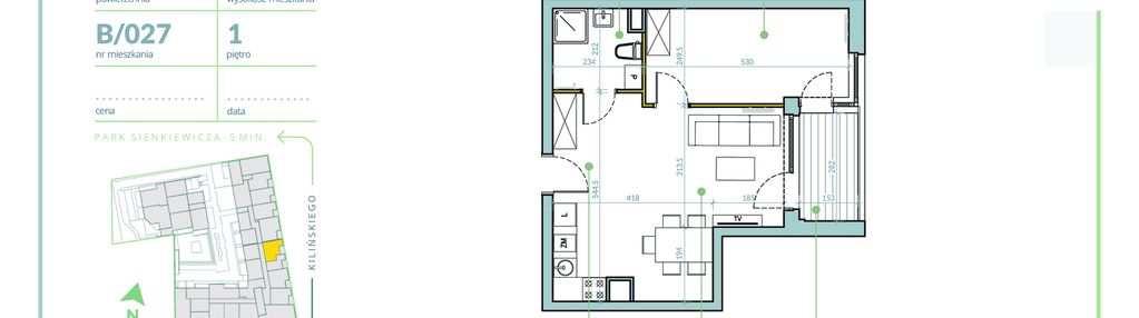 Mieszkanie w inwestycji: Flora Śródmieście