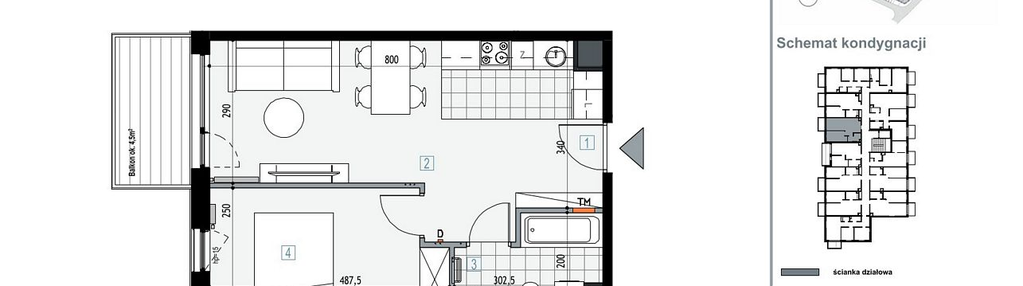 Mieszkanie w inwestycji: Apartamenty Kopernika