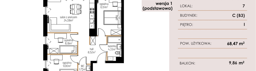 Mieszkanie w inwestycji: Enklawa Natury