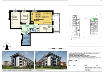 Mieszkanie w inwestycji: Duo Park