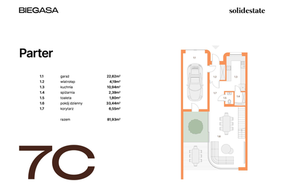 Mieszkanie w inwestycji: BIEGASA